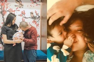 5 Seleb ini rahasiakan wajah bayinya sejak lahir, kenapa ya?