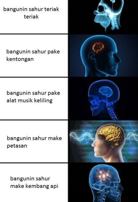 11 Meme lucu alarm sahur 'nggak biasa' ini bikin tepuk jidat