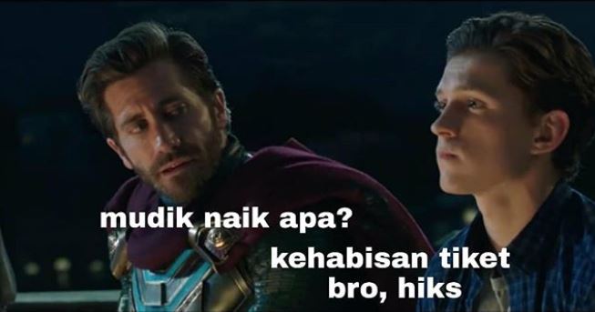 8 Meme lucu Spider-Man: Far From Home, superhero jadi gagal sangar