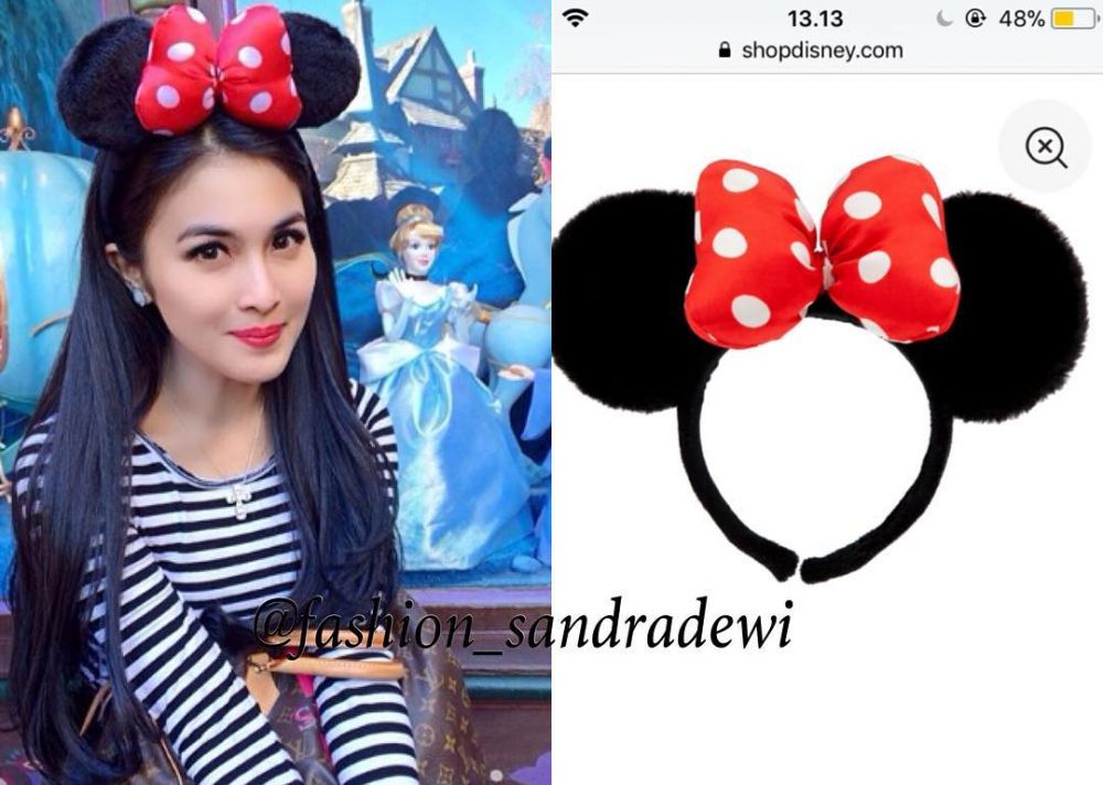 Tak harus mewah, 9 fashion item Sandra Dewi ini di bawah Rp 500 ribu
