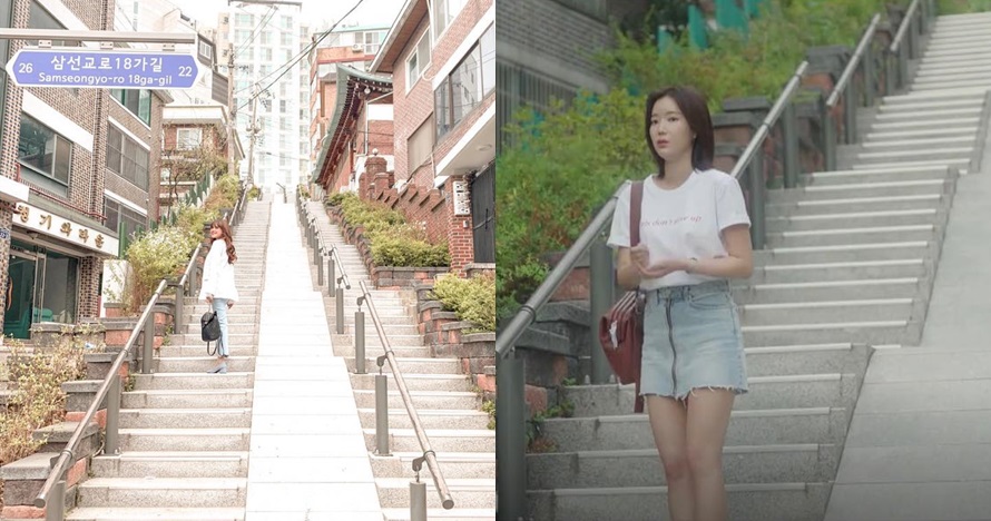 10 Potret Audi Marissa liburan di Korea, tirukan adegan drama