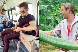 Foto editan lucu aktivitas 10 superhero setelah Avengers: Endgame