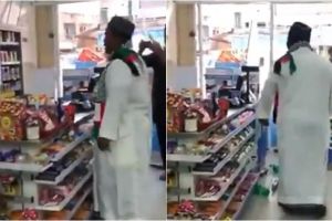 Diberi sumbangan Rp 1.000, pria ini marahi kasir minimarket