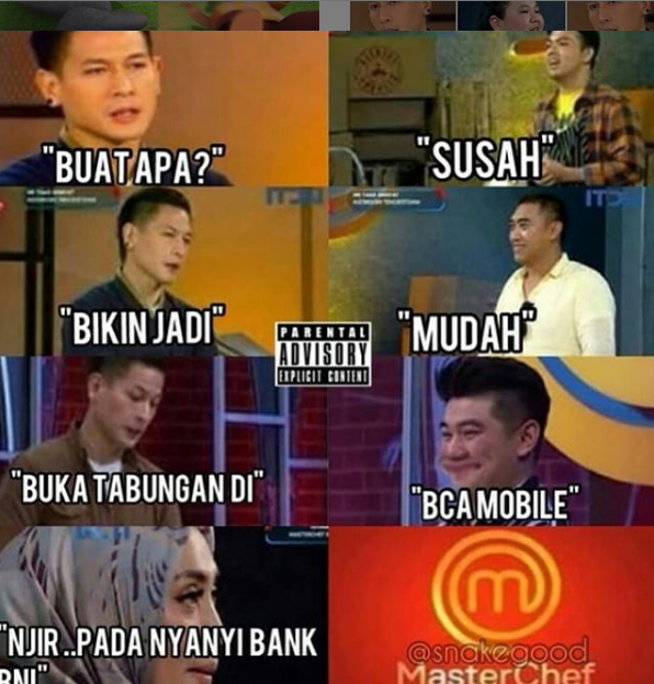 8 Meme lucu obrolan tiga juri MasterChef ini bikin susah nahan tawa