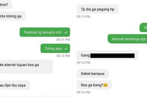 Kisah cewek order ojek online agar bisa telepon ibunya, bikin haru