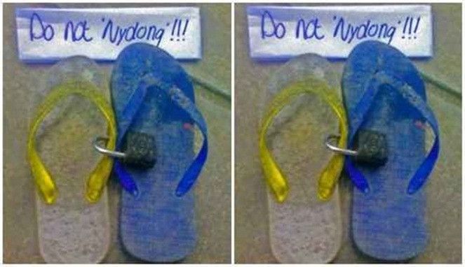 Tulisan di 10 sandal ini bikin nggak hilang saat dipakai tarawih