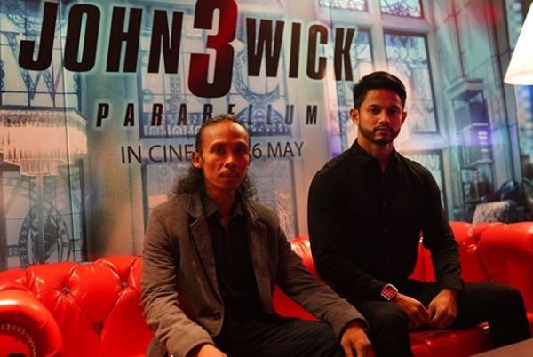5 Potret Yayan Ruhian & Cecep Arif Rahman di Film John Wick 3