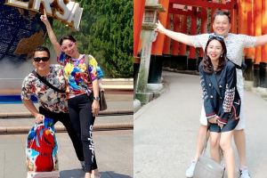 10 Momen bulan madu Femmy Permatasari & suami di Jepang, bak ABG