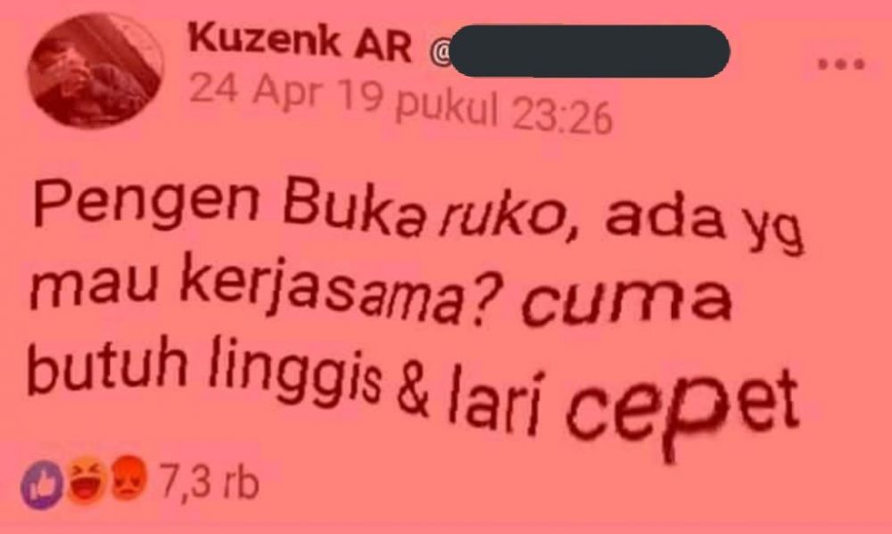 12 Pertanyaan di status Facebook ini bikin bingung mau jawab apa