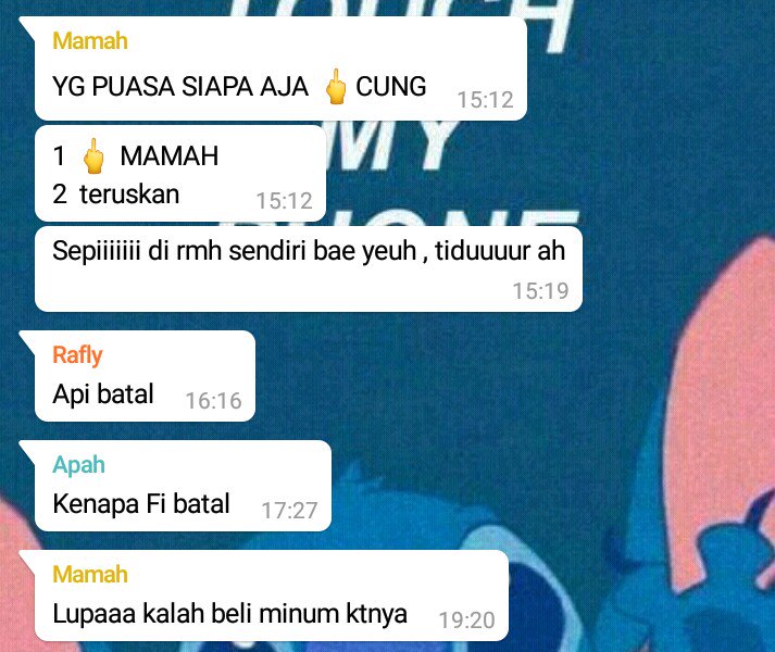8 Chat lucu orangtua dengan anaknya edisi Ramadan ini bikin ngakak