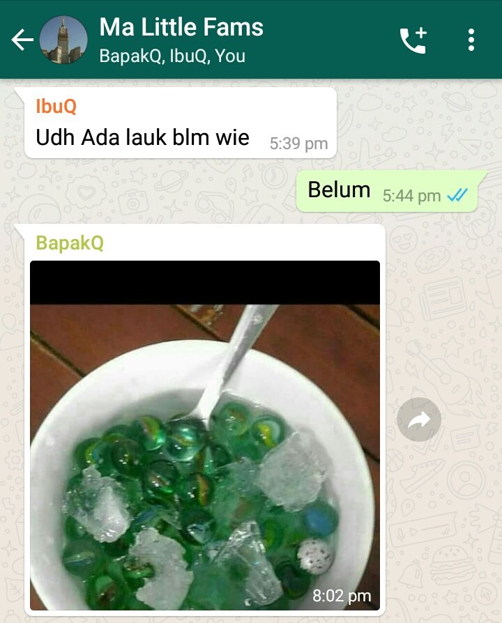 8 Chat lucu orangtua dengan anaknya edisi Ramadan ini bikin ngakak