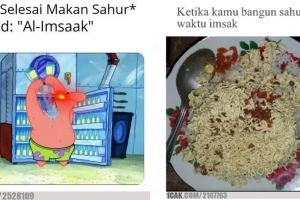 11 Meme lucu 'the power of Imsak' ini bikin nyengir kuda