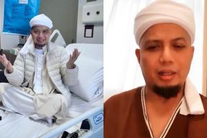 Momen Ustaz Arifin Ilham ajarkan anak mengaji meski masih sakit