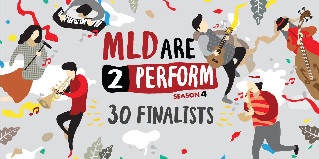 Selamat! Ini 30 finalis Live Audition MLDare2PERFORM Season 4
