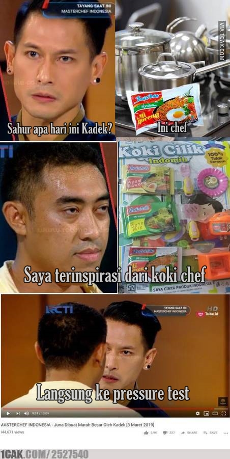8 Meme lucu MasterChef edisi Ramadan ini bikin nyengir