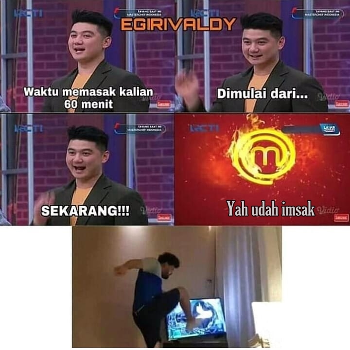 8 Meme lucu MasterChef edisi Ramadan ini bikin nyengir
