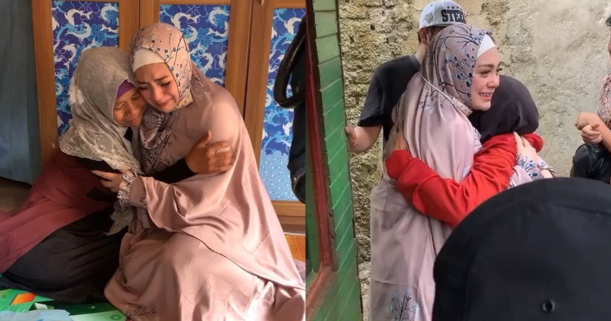 10 Momen haru Celine Evangelista sambangi fans dengan berhijab