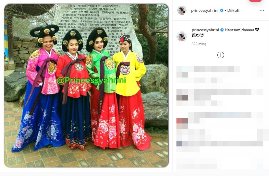 Salah tulis caption, 7 unggahan Syahrini ini jadi sorotan