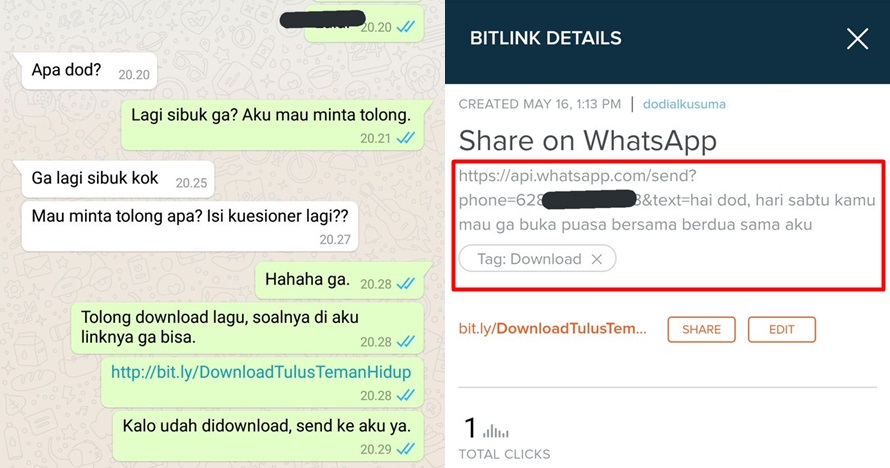 Pria ini ajak cewek buka puasa pakai cara unik, endingnya miris