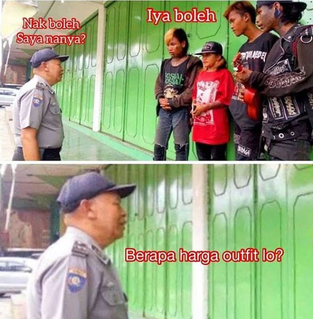 9 Meme 'berapa harga outfit lo?' ini bikin tepuk jidat