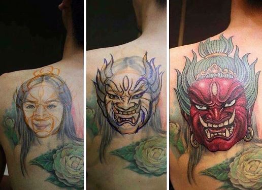 15 Tato sebelum dan sesudah putus dari pacar ini bikin ngakak