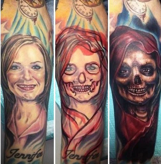 15 Tato sebelum dan sesudah putus dari pacar ini bikin ngakak