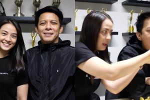 Video disuapi VJ Laissti viral, Ariel ungkap kedekatan mereka