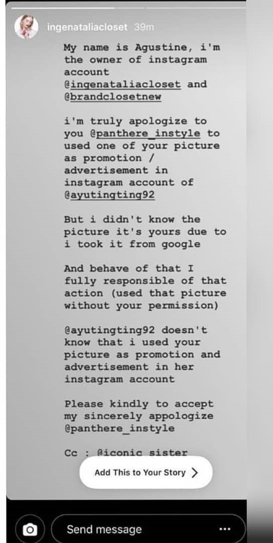 Klarifikasi Ayu Ting Ting soal tudingan mencatut foto untuk endorse