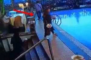 Meleng usai ambil makanan buka puasa, emak-emak ini bernasib apes