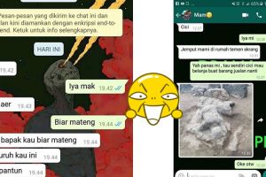 10 Chat lucu disuruh sama emak ini endingnya kocak