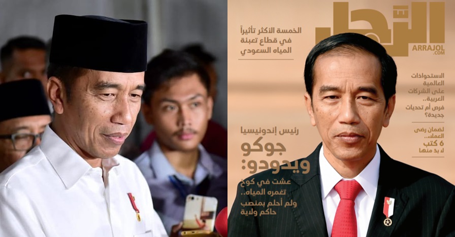 Jadi cover majalah Arab, ini isi wawancara Jokowi