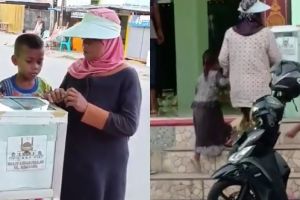 Viral momen pemulung bersedekah di masjid, bikin salut