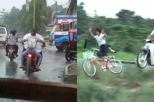 11 Gaya sepasang kekasih naik motor ini bikin geleng-geleng