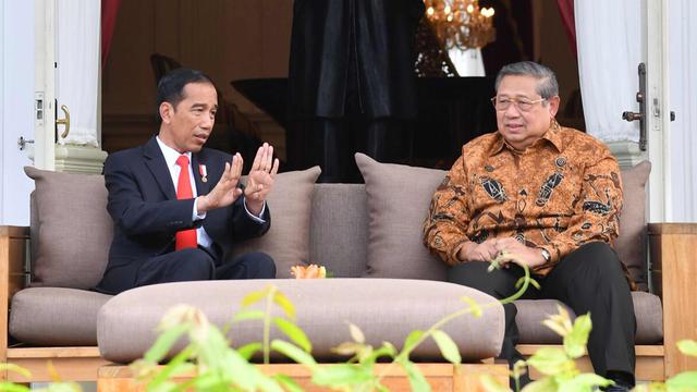 Ucapkan selamat pada Jokowi-Ma'ruf Amin, SBY puji sikap Prabowo