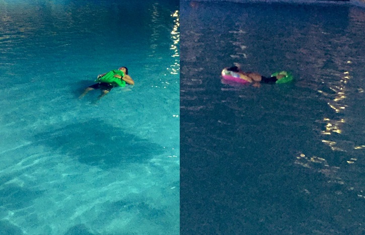 Nggak dapat kamar hotel, pria ini tidur di kolam selama 7 jam