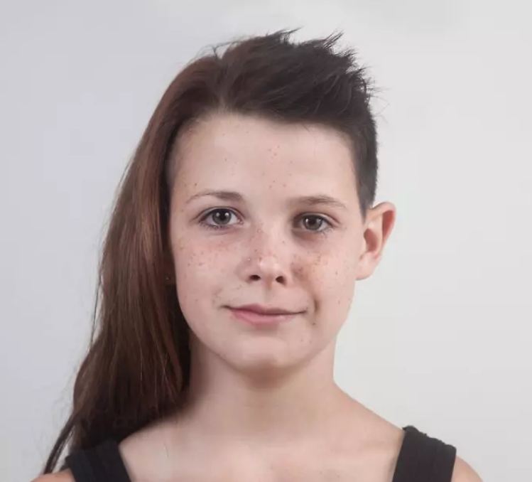 15 Foto gabungan wajah dua orang, bukti warisan genetik itu nyata