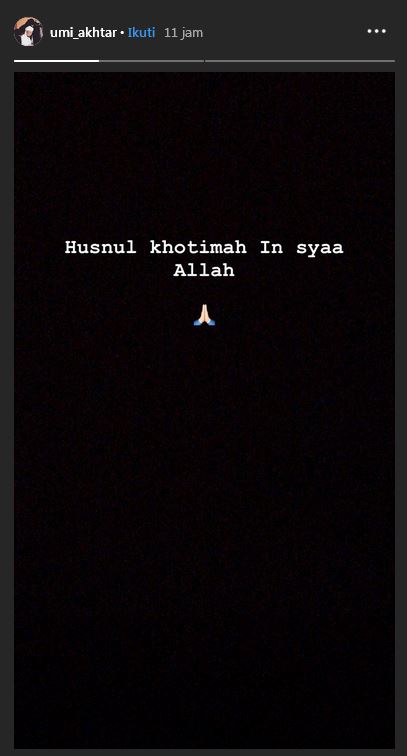 Ungkapan duka para istri dan anak sepeninggal Ustaz Arifin Ilham