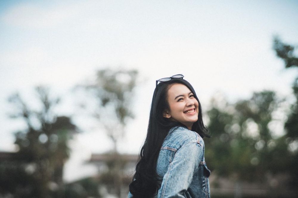 10 Potret imut Imaz Fitriawati, pesinetron cantik yang memesona