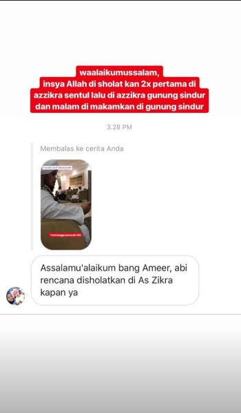 10 Potret salat jenazah Ustaz Arifin Ilham, diikuti ribuan jamaah