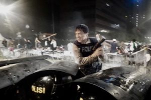 Foto editan Jackie Chan & Terminator di aksi 22 Mei ini menipu mata