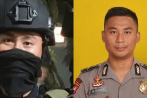 7 Potret Ib Benuh, Brimob korban hoaks rusuh 22 Mei selain Andre