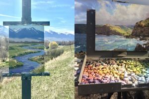 15 Lukisan pemandangan mirip dengan aslinya ini bikin takjub