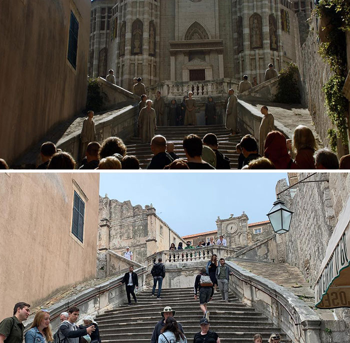 12 Foto perbandingan lokasi syuting Game of Thrones vs tempat aslinya