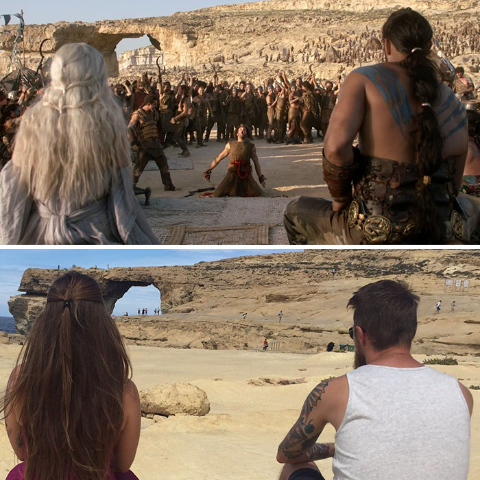 12 Foto perbandingan lokasi syuting Game of Thrones vs tempat aslinya