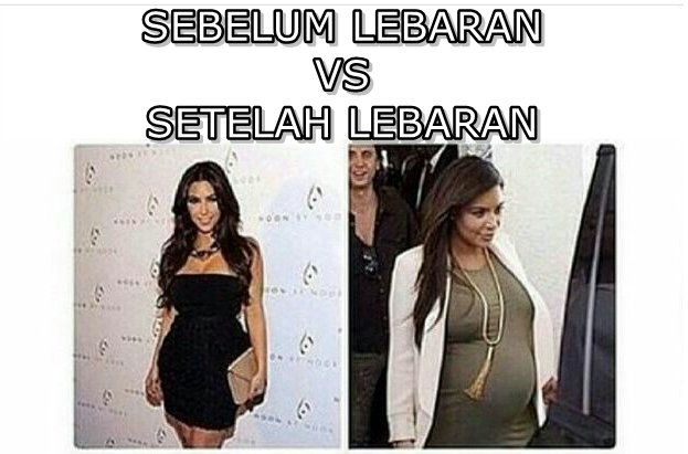 12 Meme lucu sebelum vs sesudah Lebaran ini ngeselin banget