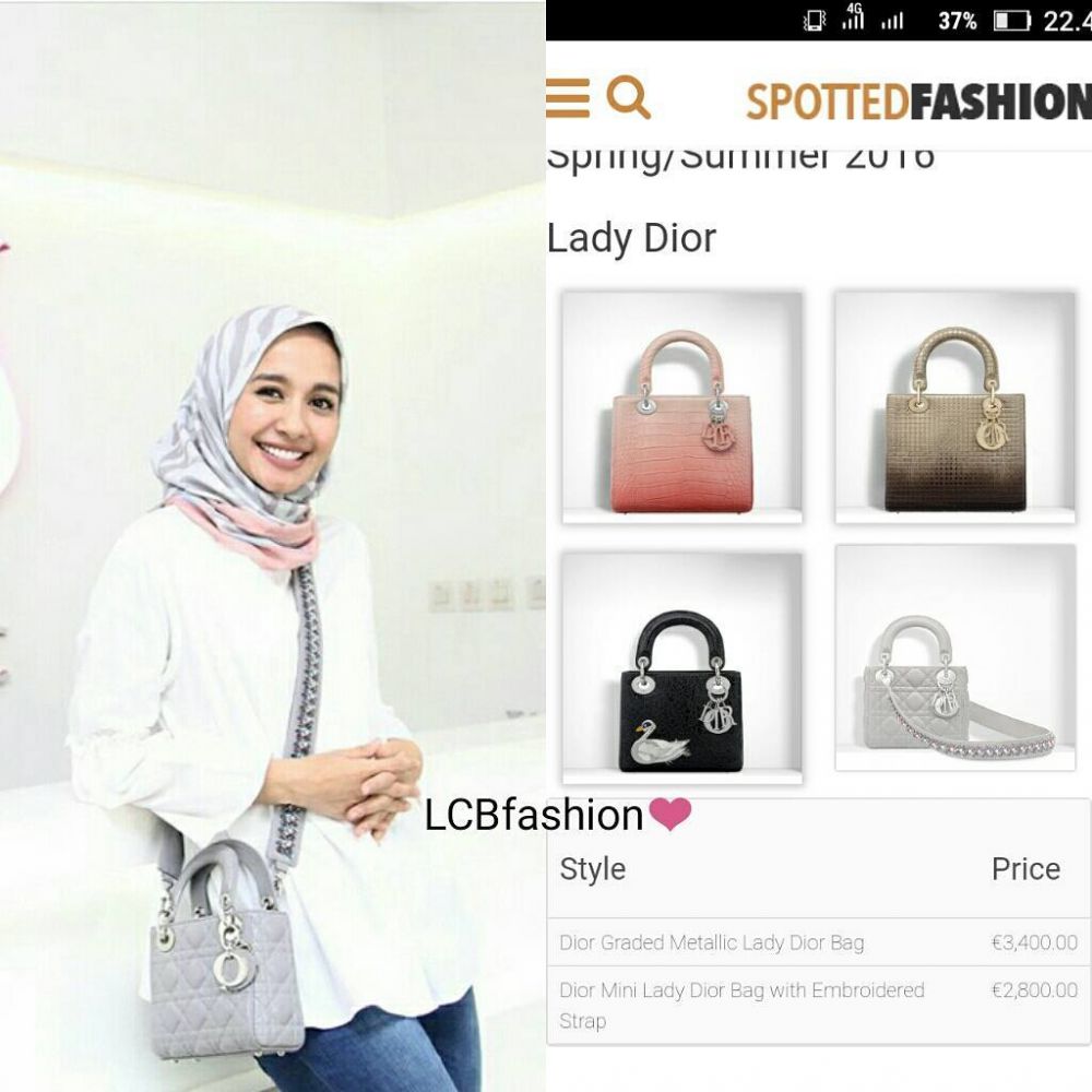 Berukuran mini, harga 11 tas Laudya Cynthia Bella ini bikin melongo