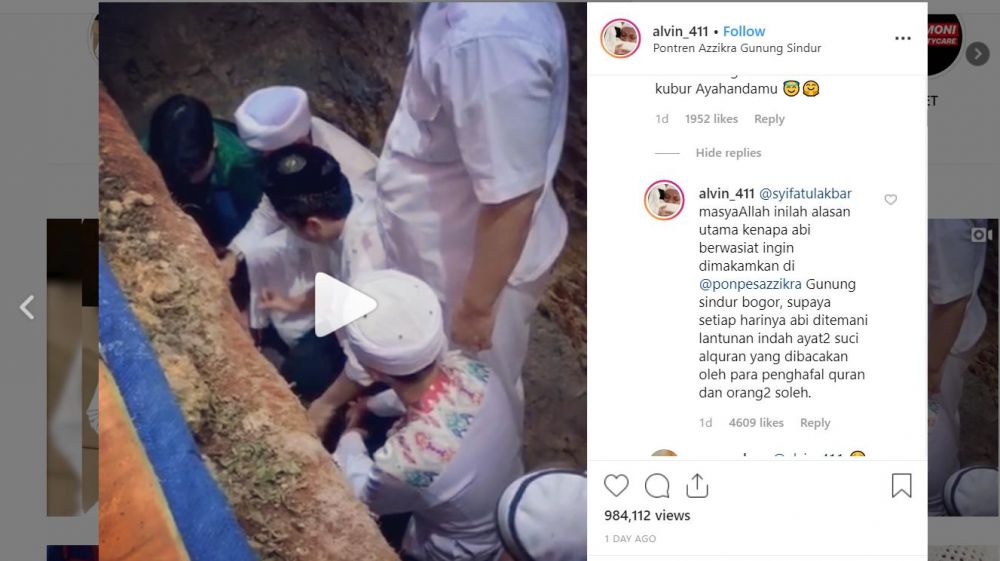 Ini alasan Ustaz Arifin Ilham minta dimakamkan di Pesantren Az Zikra