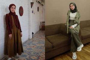 10 Outfit kasual Lesty Kejora ini cocok buat hijaber pemula