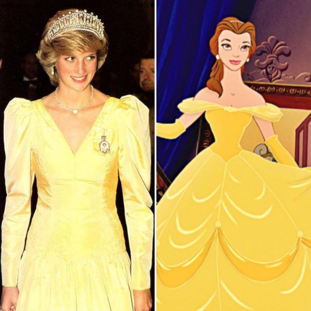 8 Cocoklogi pakaian Lady Diana & Putri Disney, anggun menawan