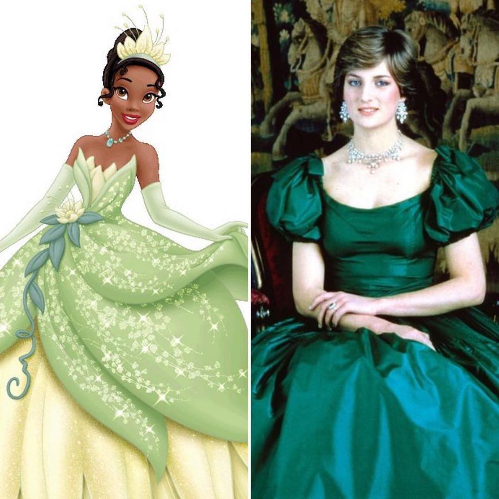 8 Cocoklogi pakaian Lady Diana & Putri Disney, anggun menawan